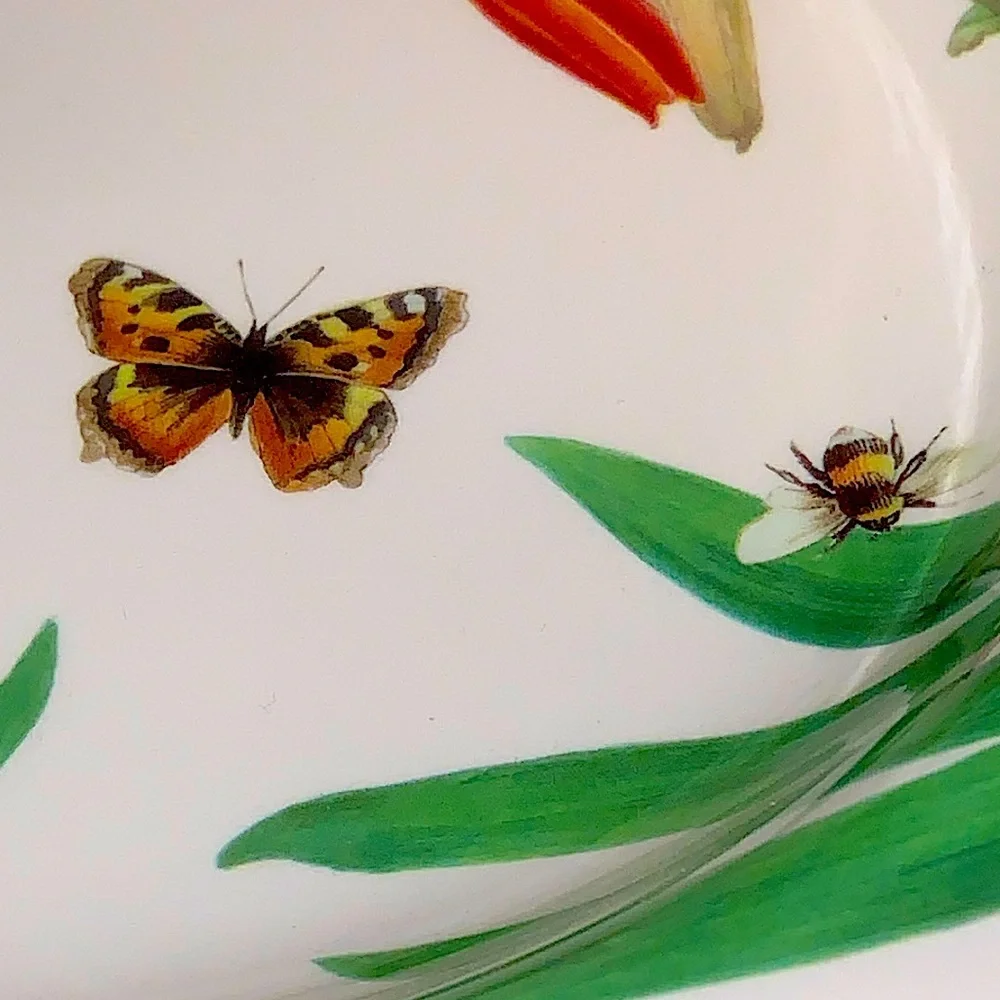 SPODE FLORAL HAVEN SERVING BOWL ROUND 11 3/4TH IN